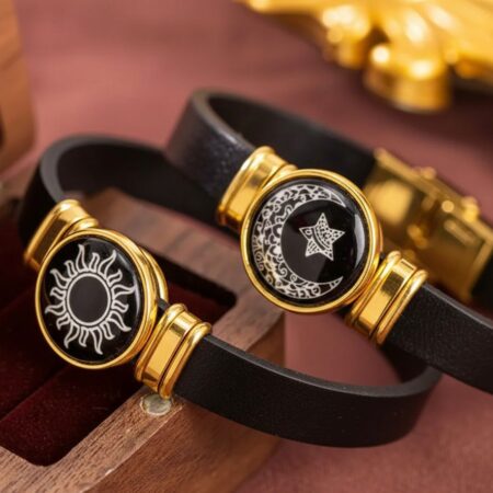 Gold, Sun & Moon Bracelet